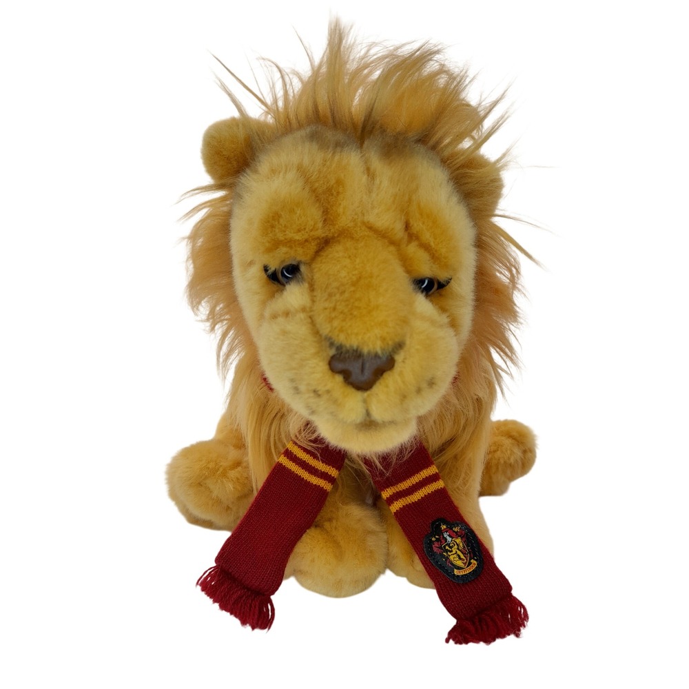 Harry Potter Wizarding World Gryffindor Lion Plush Universal Studios Scarf 15in